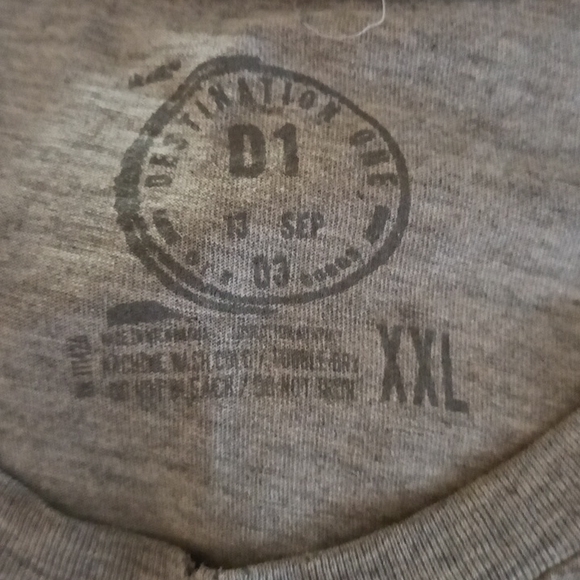 Men's Gray Team Tshirt crewneck shortsleeve SPOKANE CASCADES Track Field - Picture 4 of 5